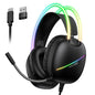 ONIKUMA X33 Head-mounted RGB Light E-Sports Gaming Headset, Cable Length: 2m