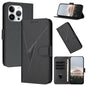 Triangle Pattern Buckle Clasp Leather Phone Case, For iPhone 13 Pro Max, For iPhone 13 Pro, For iPhone 13