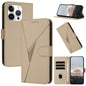 Triangle Pattern Buckle Clasp Leather Phone Case, For iPhone 13 Pro Max, For iPhone 13 Pro, For iPhone 13