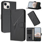 Triangle Pattern Buckle Clasp Leather Phone Case, For iPhone 13 Pro Max, For iPhone 13 Pro, For iPhone 13