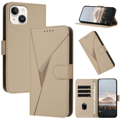 Triangle Pattern Buckle Clasp Leather Phone Case, For iPhone 13 Pro Max, For iPhone 13 Pro, For iPhone 13