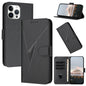 Triangle Pattern Buckle Clasp Leather Phone Case, For iPhone 13 mini, For iPhone 12 / 12 Pro, For iPhone 12 Pro Max