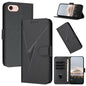 Triangle Pattern Buckle Clasp Leather Phone Case, For iPhone 14 Pro, For iPhone 14 Pro Max, For iPhone 7 / 8 / SE 2022