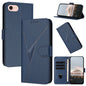 Triangle Pattern Buckle Clasp Leather Phone Case, For iPhone 14 Pro, For iPhone 14 Pro Max, For iPhone 7 / 8 / SE 2022