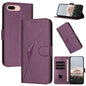 Triangle Pattern Buckle Clasp Leather Phone Case, For iPhone XS Max, For iPhone 7 Plus / 8 Plus