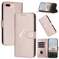 Triangle Pattern Buckle Clasp Leather Phone Case, For iPhone XS Max, For iPhone 7 Plus / 8 Plus