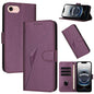 Triangle Pattern Buckle Clasp Leather Phone Case, For iPhone 17e / 16e, For iPhone 17 Pro Max, For iPhone 17 Pro