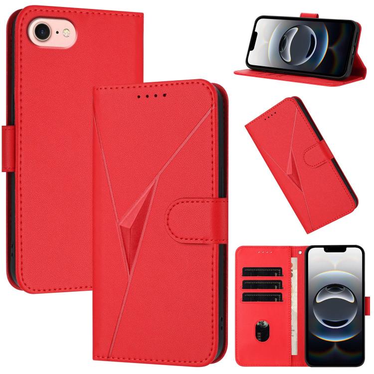 Triangle Pattern Buckle Clasp Leather Phone Case, For iPhone 17e / 16e, For iPhone 17 Pro Max, For iPhone 17 Pro