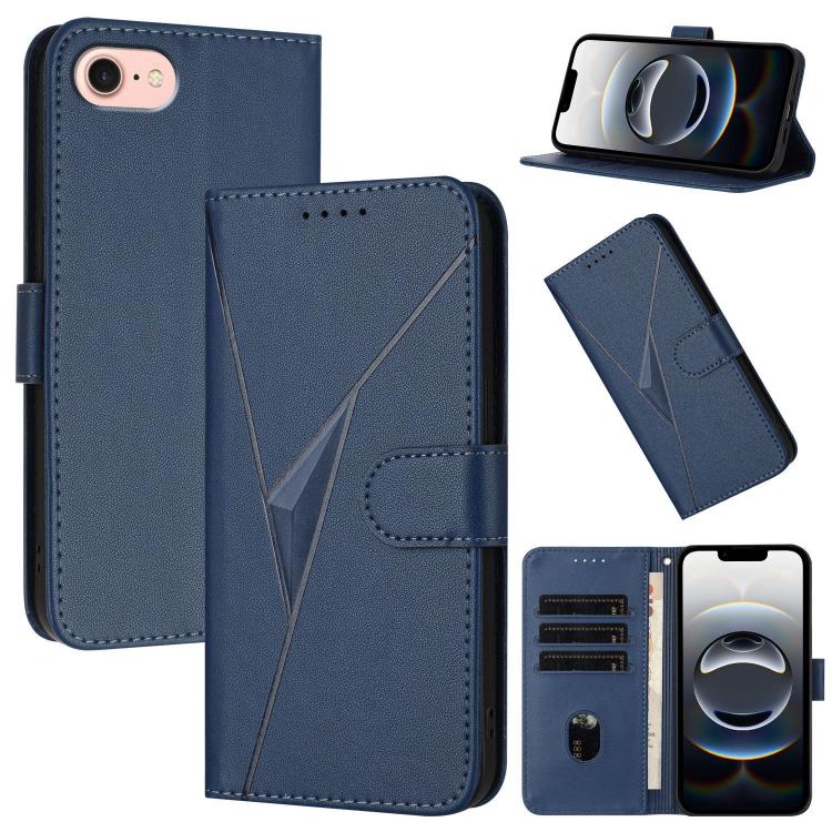 Triangle Pattern Buckle Clasp Leather Phone Case, For iPhone 17e / 16e, For iPhone 17 Pro Max, For iPhone 17 Pro