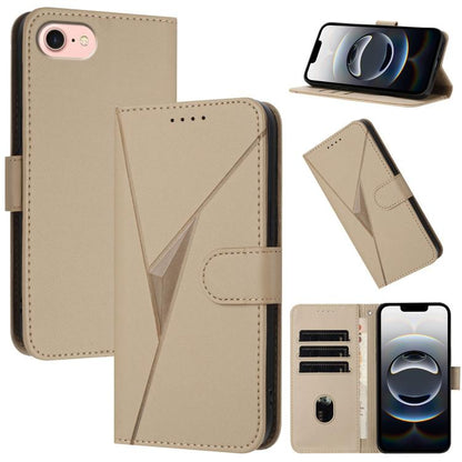 Triangle Pattern Buckle Clasp Leather Phone Case, For iPhone 17e / 16e, For iPhone 17 Pro Max, For iPhone 17 Pro