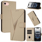 Triangle Pattern Buckle Clasp Leather Phone Case, For iPhone 17e / 16e, For iPhone 17 Pro Max, For iPhone 17 Pro