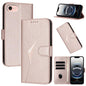 Triangle Pattern Buckle Clasp Leather Phone Case, For iPhone 17e / 16e, For iPhone 17 Pro Max, For iPhone 17 Pro