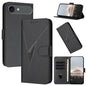 Triangle Pattern Buckle Clasp Leather Phone Case, For iPhone 17, For iPhone Air, For iPhone 16 Pro Max