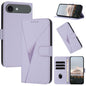Triangle Pattern Buckle Clasp Leather Phone Case, For iPhone 17, For iPhone Air, For iPhone 16 Pro Max