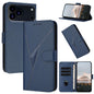 Triangle Pattern Buckle Clasp Leather Phone Case, For iPhone 17e / 16e, For iPhone 17 Pro Max, For iPhone 17 Pro