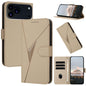 Triangle Pattern Buckle Clasp Leather Phone Case, For iPhone 17e / 16e, For iPhone 17 Pro Max, For iPhone 17 Pro