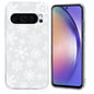 Christmas Painted Pattern TPU Transparent Phone Case, For Google Pixel 9 Pro XL, For Google Pixel 9 / Pixel 9 Pro