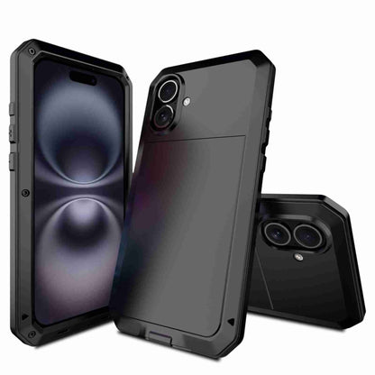 RedPepper Triple-proof Metal Phone Case, For iPhone 17 Pro Max, For iPhone 17 Pro, For iPhone 17, For iPhone Air, For iPhone 16 Pro Max, For iPhone 16 Pro, For iPhone 16 Plus, For iPhone 16
