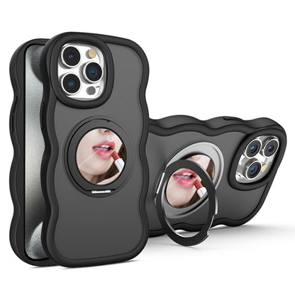 Mirror Holder MagSafe Phone Case, For iPhone 16 Pro, For iPhone 16 Plus, For iPhone 16, For iPhone 15 Pro Max, For iPhone 15 Pro, For iPhone 15 Plus