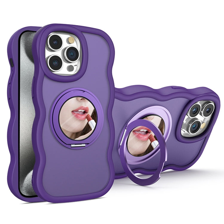 Mirror Holder MagSafe Phone Case, For iPhone 16 Pro, For iPhone 16 Plus, For iPhone 16, For iPhone 15 Pro Max, For iPhone 15 Pro, For iPhone 15 Plus