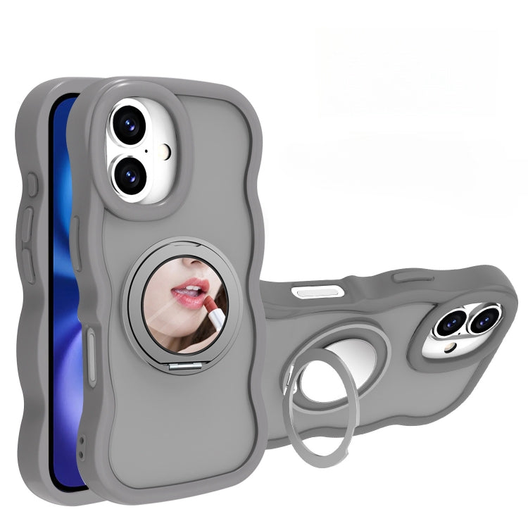 Mirror Holder MagSafe Phone Case, For iPhone 16 Pro, For iPhone 16 Plus, For iPhone 16, For iPhone 15 Pro Max, For iPhone 15 Pro, For iPhone 15 Plus