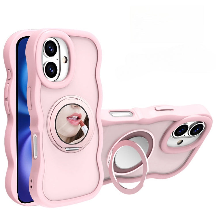 Mirror Holder MagSafe Phone Case, For iPhone 16 Pro, For iPhone 16 Plus, For iPhone 16, For iPhone 15 Pro Max, For iPhone 15 Pro, For iPhone 15 Plus