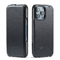 Fierre Shann 64 Texture Vertical Flip PU Leather Phone Case, For iPhone 17e / 16e, For iPhone 16 Pro Max, For iPhone 16 Pro, For iPhone 16 Plus, For iPhone 16