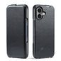 Fierre Shann 64 Texture Vertical Flip PU Leather Phone Case, For iPhone 17e / 16e, For iPhone 16 Pro Max, For iPhone 16 Pro, For iPhone 16 Plus, For iPhone 16