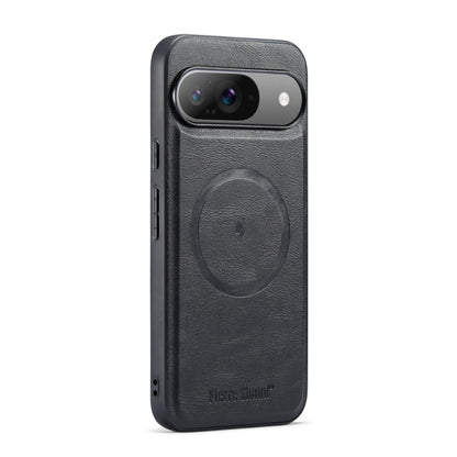 Fierre Shann Cowhide Texture MagSafe Magnetic Phone Case, For Google Pixel 9 Pro XL, For Google Pixel 9 / 9 Pro