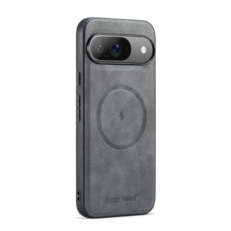 Fierre Shann Cowhide Texture MagSafe Magnetic Phone Case, For Google Pixel 9 Pro XL, For Google Pixel 9 / 9 Pro