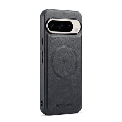 Fierre Shann Cowhide Texture MagSafe Magnetic Phone Case, For Google Pixel 9 Pro XL, For Google Pixel 9 / 9 Pro