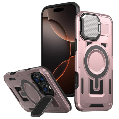 Shield Frame Holder MagSafe Phone Case, For iPhone 16 Pro Max, For iPhone 16 Pro, For iPhone 16 Plus