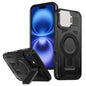 Shield Frame Holder MagSafe Phone Case, For iPhone 16 Pro Max, For iPhone 16 Pro, For iPhone 16 Plus