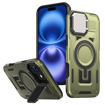 Shield Frame Holder MagSafe Phone Case, For iPhone 16, For iPhone 15 Pro Max, For iPhone 15 Pro