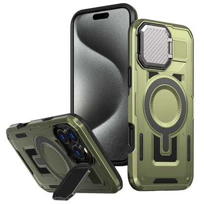 Shield Frame Holder MagSafe Phone Case, For iPhone 16, For iPhone 15 Pro Max, For iPhone 15 Pro
