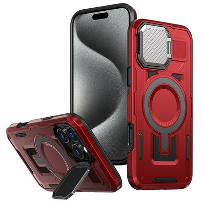 Shield Frame Holder MagSafe Phone Case, For iPhone 16, For iPhone 15 Pro Max, For iPhone 15 Pro