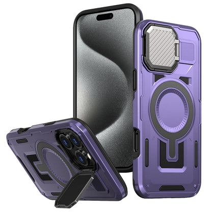 Shield Frame Holder MagSafe Phone Case, For iPhone 16, For iPhone 15 Pro Max, For iPhone 15 Pro