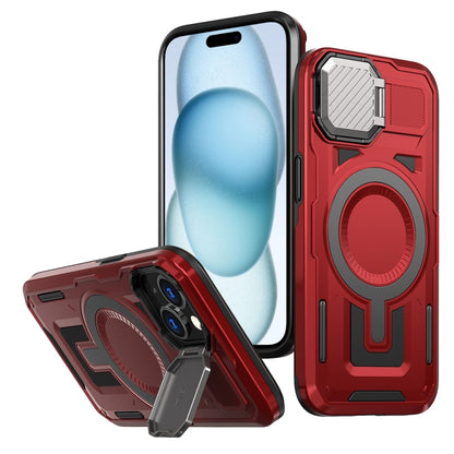 Shield Frame Holder MagSafe Phone Case, For iPhone 15 Plus, For iPhone 15, For iPhone 14 Plus