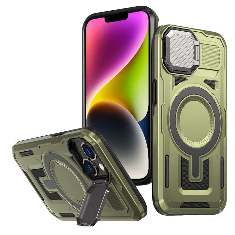 Shield Frame Holder MagSafe Phone Case, For iPhone 14, For iPhone 14 Pro, For iPhone 13 Pro Max