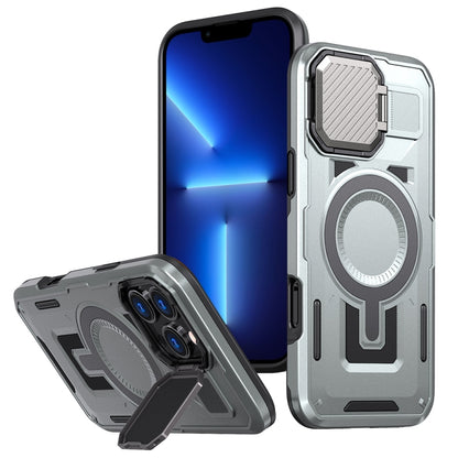 Shield Frame Holder MagSafe Phone Case, For iPhone 13 Pro, For iPhone 13, For iPhone 12 / 12 Pro