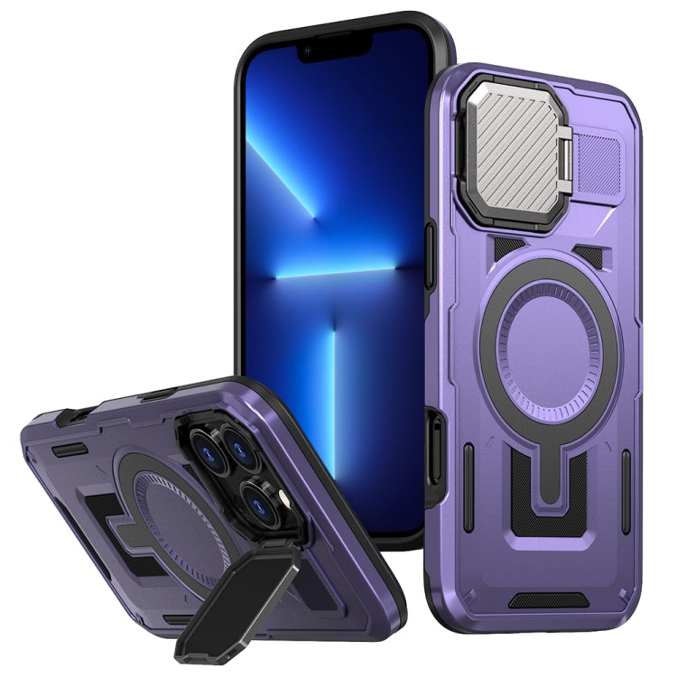 Shield Frame Holder MagSafe Phone Case, For iPhone 13 Pro, For iPhone 13, For iPhone 12 / 12 Pro