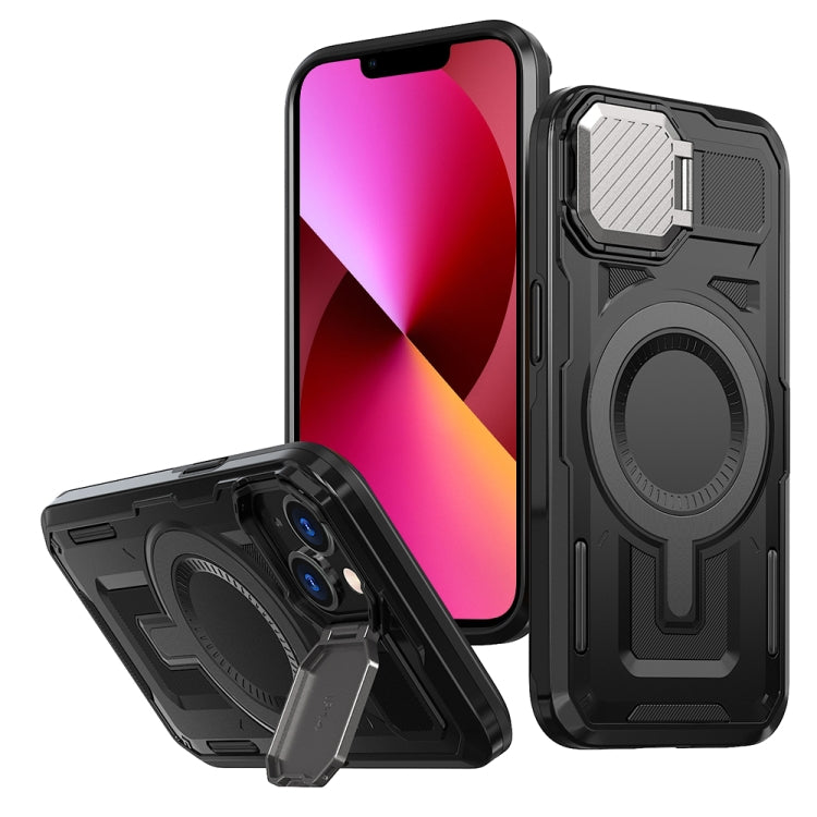 Shield Frame Holder MagSafe Phone Case, For iPhone 13 Pro, For iPhone 13, For iPhone 12 / 12 Pro