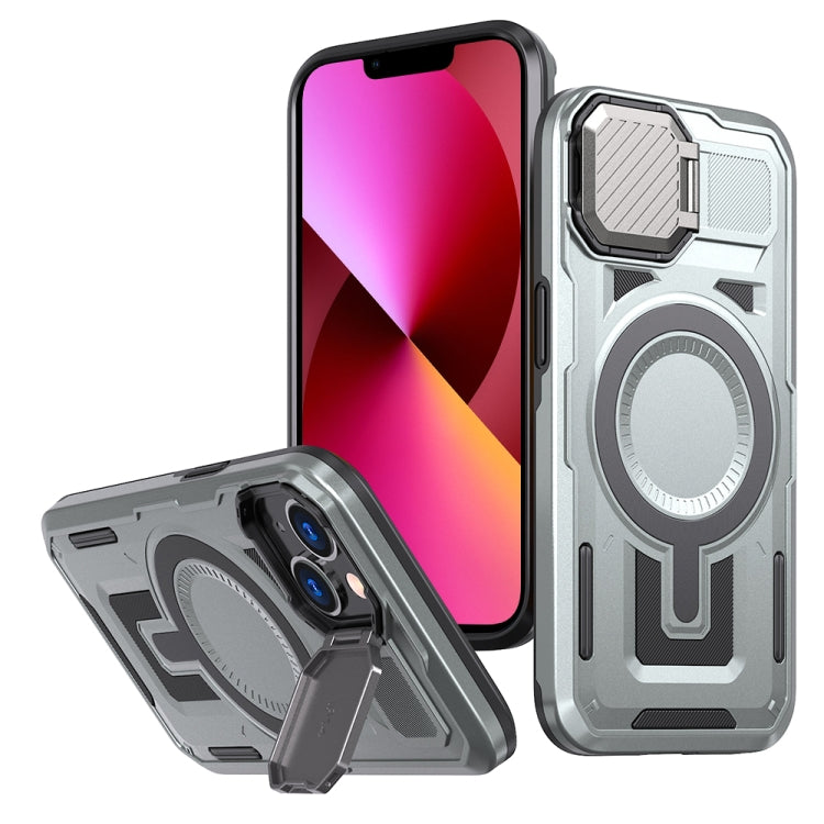 Shield Frame Holder MagSafe Phone Case, For iPhone 13 Pro, For iPhone 13, For iPhone 12 / 12 Pro