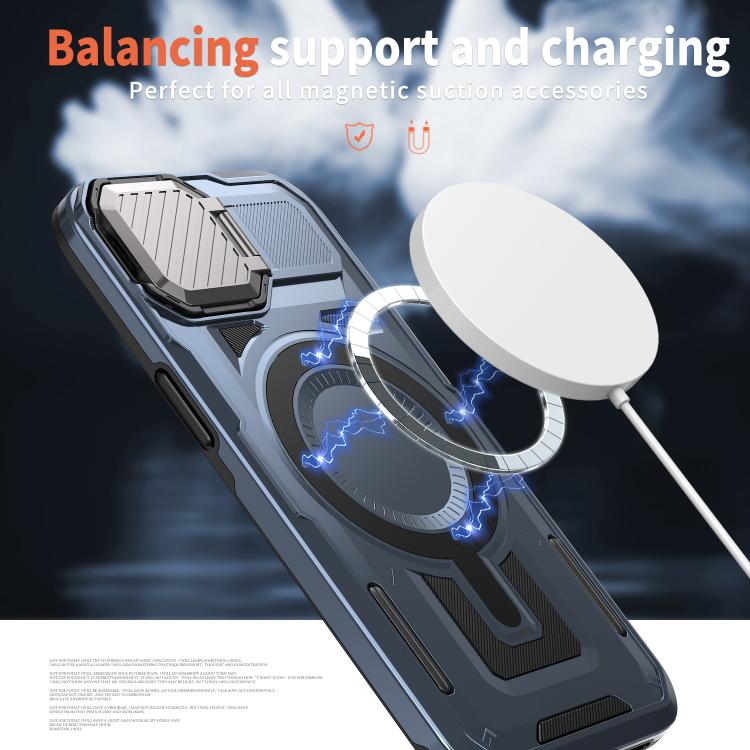 Shield Frame Holder MagSafe Phone Case, For iPhone 17e / 16e, For iPhone 17 Pro Max, For iPhone 17 Pro
