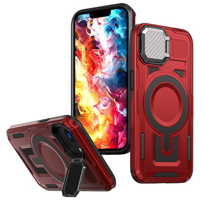 Shield Frame Holder MagSafe Phone Case, For iPhone 17e / 16e, For iPhone 17 Pro Max, For iPhone 17 Pro