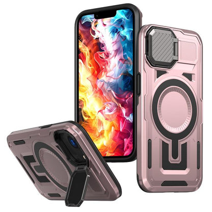Shield Frame Holder MagSafe Phone Case, For iPhone 17e / 16e, For iPhone 17 Pro Max, For iPhone 17 Pro