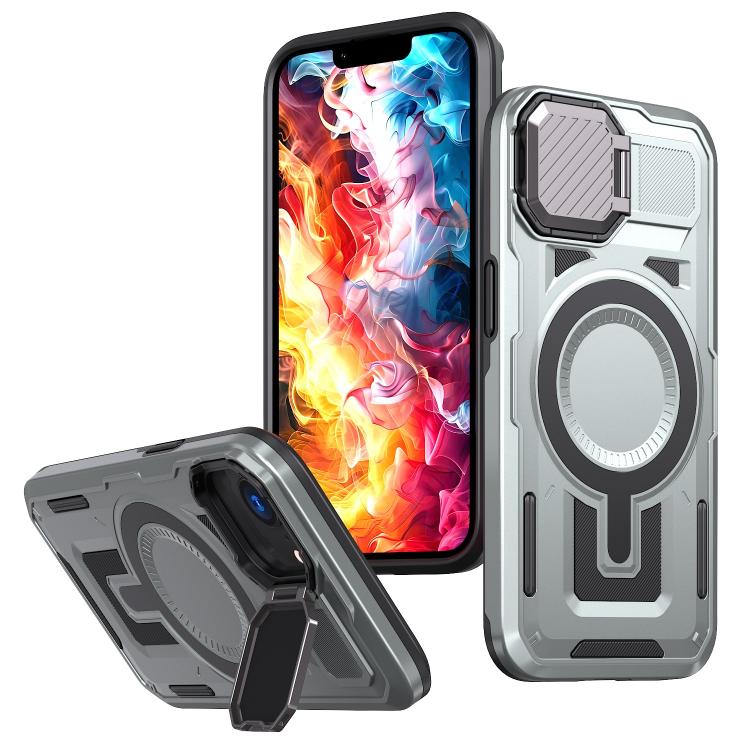 Shield Frame Holder MagSafe Phone Case, For iPhone 17e / 16e, For iPhone 17 Pro Max, For iPhone 17 Pro
