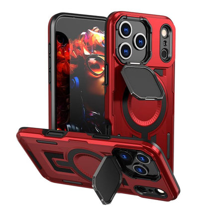 Shield Frame Holder MagSafe Phone Case, For iPhone 17e / 16e, For iPhone 17 Pro Max, For iPhone 17 Pro