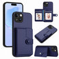 Button Card Bag RFID Anti-theft Phone Case, For iPhone 15 Pro Max, For iPhone 15 Pro, For iPhone 15 Plus, For iPhone 15
