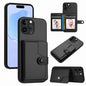 Button Card Bag RFID Anti-theft Phone Case, For iPhone SE 2022 / 2020, For iPhone 13 Pro Max, For iPhone 13 Pro, For iPhone 13